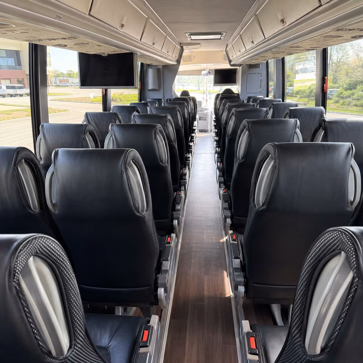 McKinney Airport Shuttle & Transportation party bus exterior
