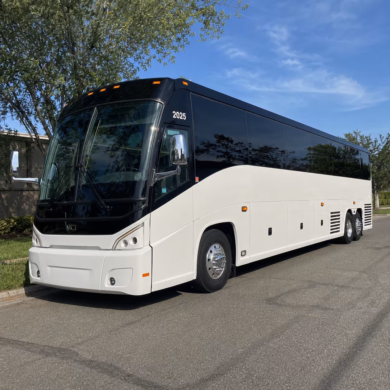 McKinney Airport Shuttle & Transportation party bus exterior