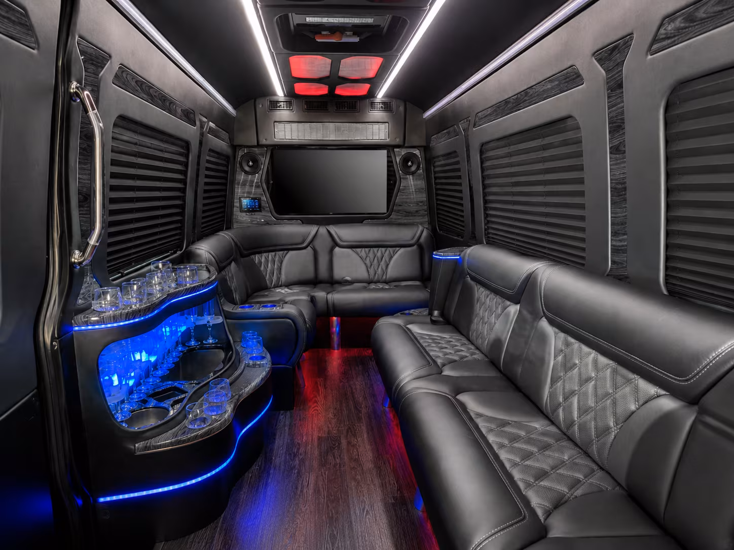 McKinney Airport Shuttle & Transportation onboard seating