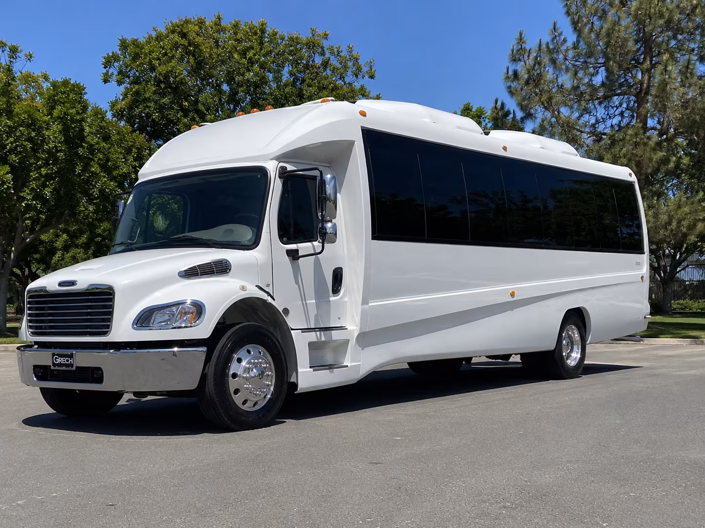 McKinney Concert & Music Festival Transportation party bus exterior