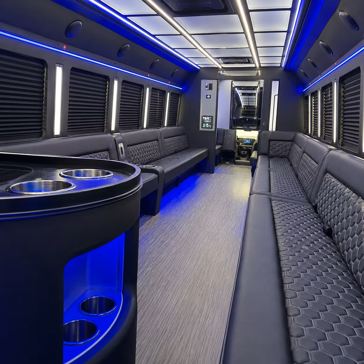 McKinney Concert & Music Festival Transportation onboard seating