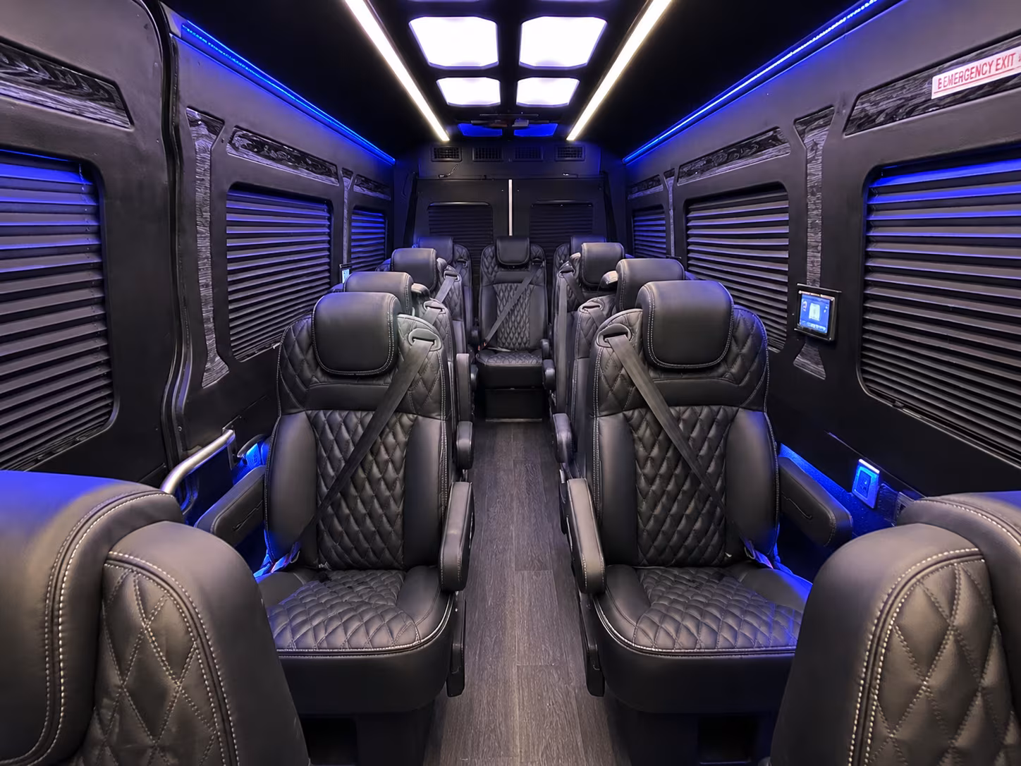 McKinney Corporate Transportation party bus exterior