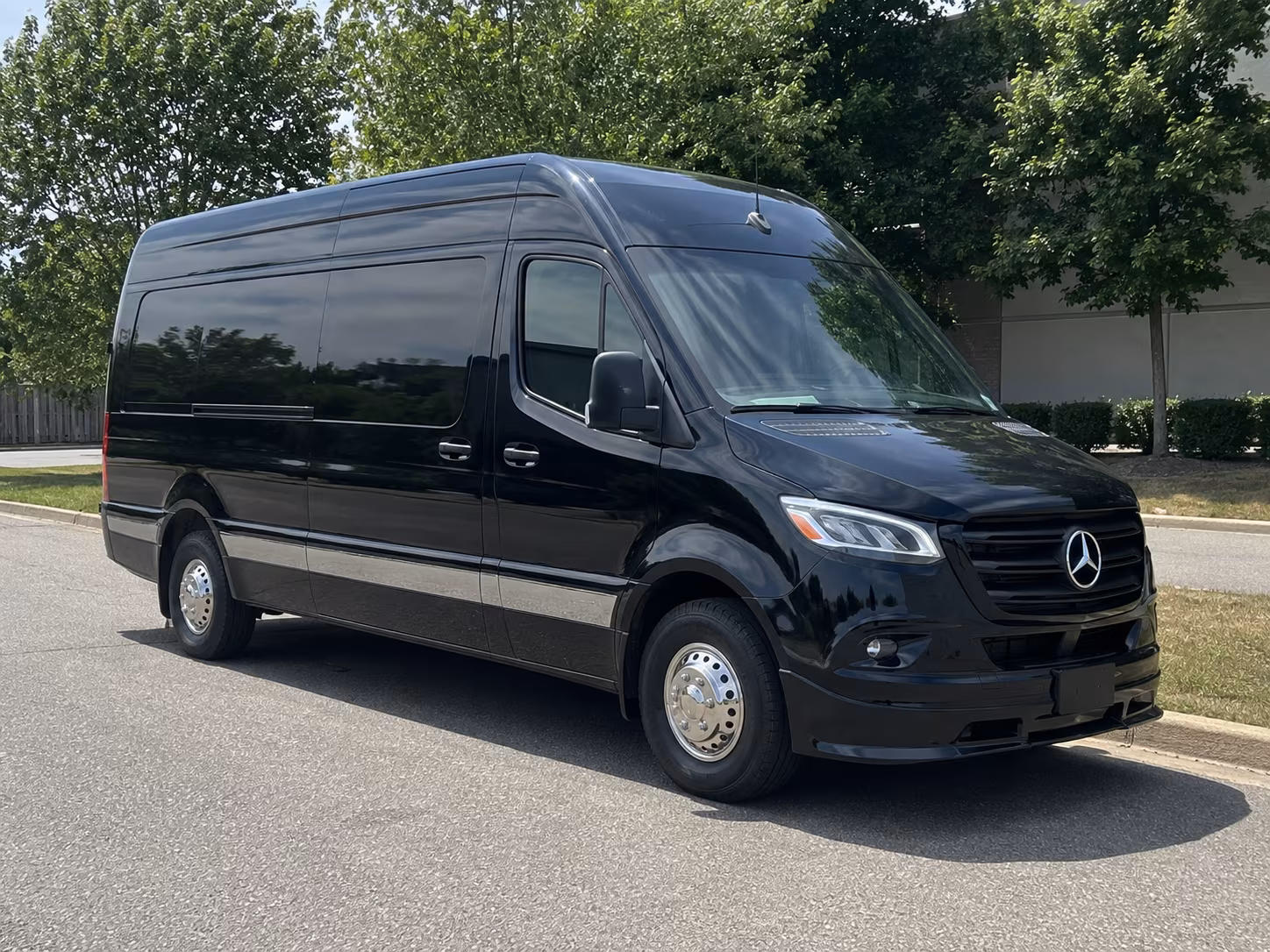 McKinney Corporate Transportation party bus exterior