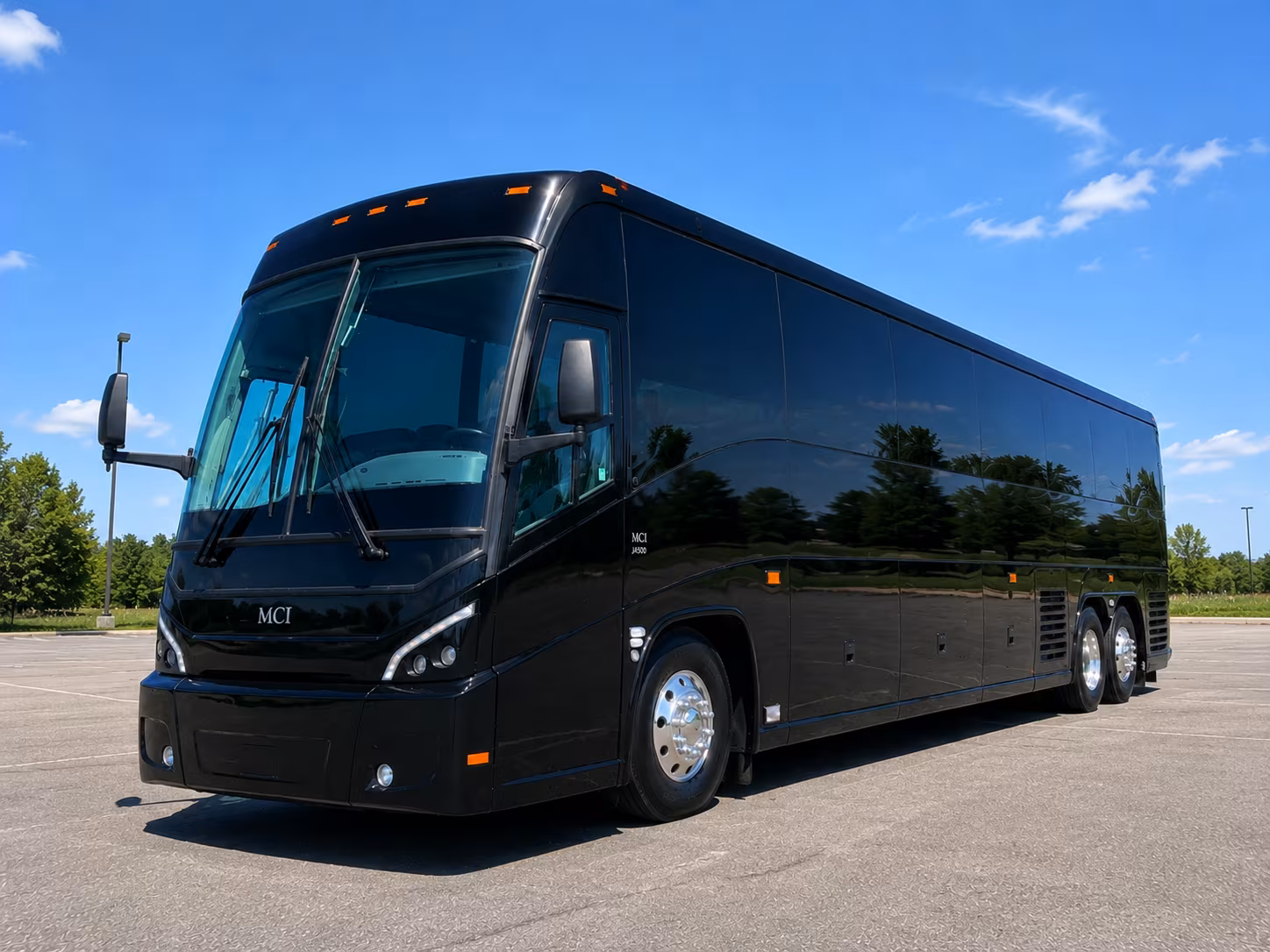 McKinney Corporate Transportation party bus interior