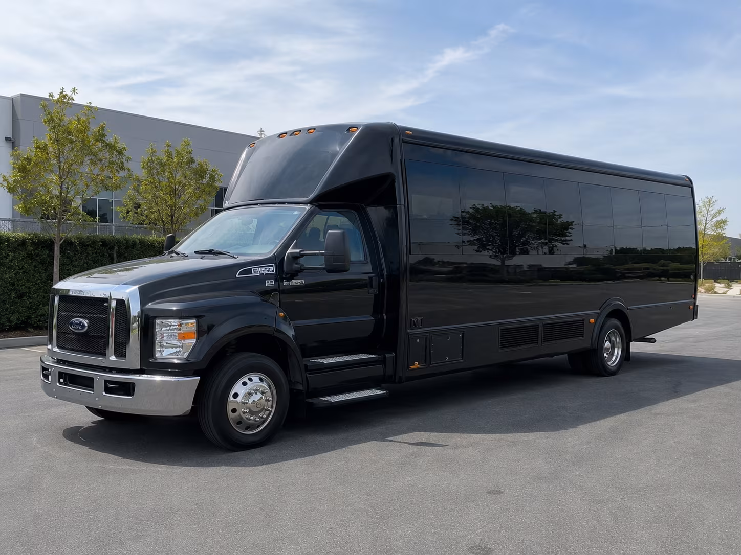 McKinney Prom & Homecoming Transportation party bus exterior