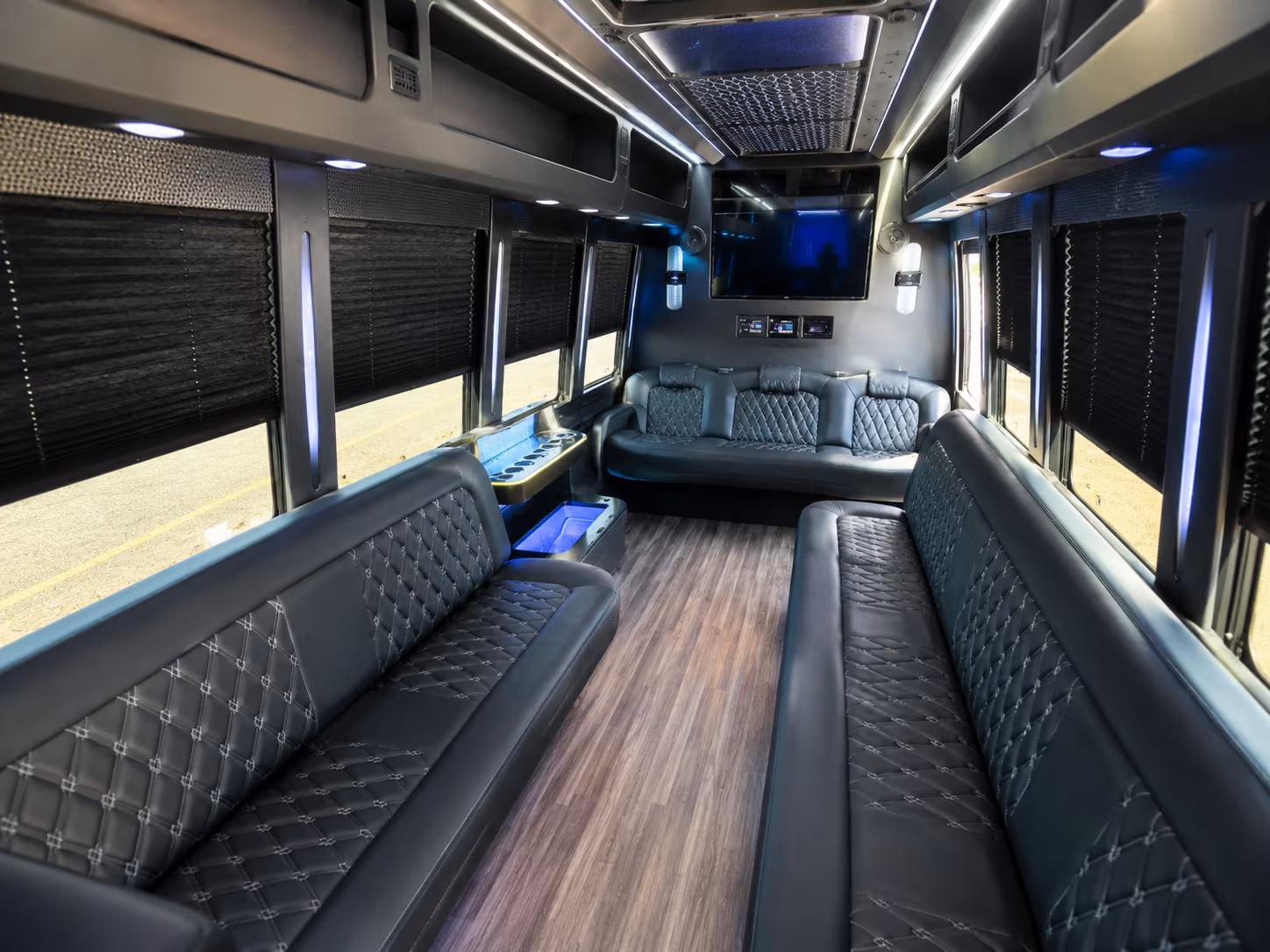 McKinney Winery Tour & Pub Crawl Transportation party bus exterior