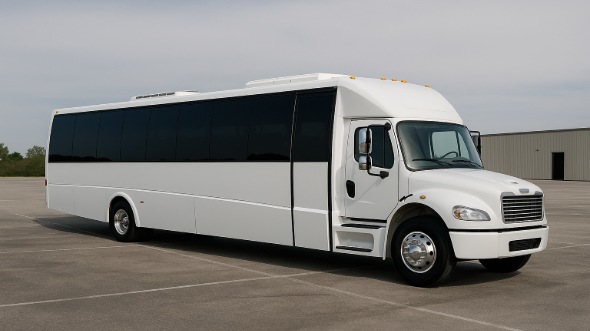 Exterior of McKinney Party Bus Company's 20 Passenger Party Bus in McKinney