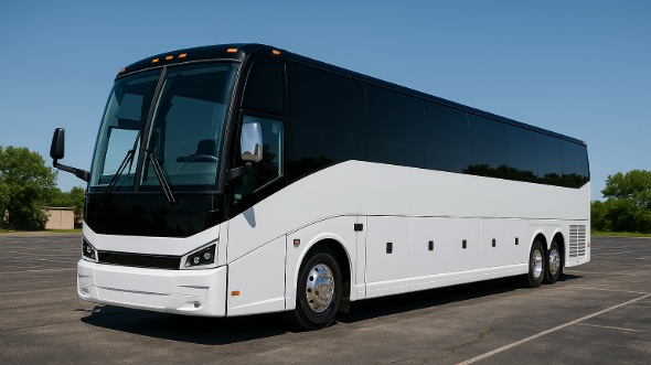 Exterior of McKinney Party Bus Company's 50 Passenger Party Bus in McKinney